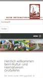 Mobile Screenshot of kulturverein-grossefehn.de